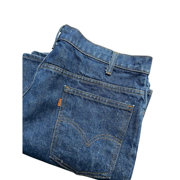 Vintage Levi’s 684 Bell Bottom Jeans Super Flare W38 L32 Orange Tab 70s Retro - Picture 16 of 16